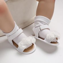 将图片加载到图库查看器,Princess Cute Baby Girls Newborn Infant Floral Sandals Soft Crib Walkers Breathable Shoes Best Baby Gift
