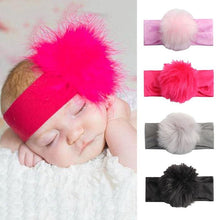 Load image into Gallery viewer, Handamde Luxury Baby Headband For Baby Girl Cotton Children Elastic Hair Bands Infant Baby Bow