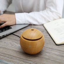 Load image into Gallery viewer, USB Aroma Humidifier Essential Oil Diffuser Ultrasonic Cool Mist Air Purifier 7 Color Change LED Night Light