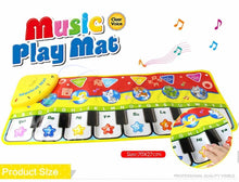将图片加载到图库查看器,Trend Baby Piano Mats Music Carpets Children Touch Play Game Musical Carpet Mat Educational Toys Electronic Toy For Kids