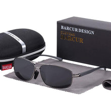 Load image into Gallery viewer, Luxury Elegent Vintage Retro Brand Designer Polarized Sunglasses Square Classic Shades Glasses WIth UV400 Protection