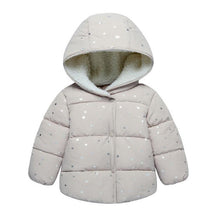 将图片加载到图库查看器,Modern Designer New Winter Baby Outerwear Hooded Printed Cotton Padded Jacket and Coats For Babies and Girls Kids