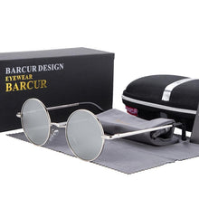 Load image into Gallery viewer, Luxury Elegent Retro Round Sunglasses Mirror Round Sunglasses Polarized Glasses For Men and Women With UV400 Protection
