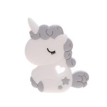 Load image into Gallery viewer, Unicorn Silicone Baby Teether Cartoon Animal BPA Free Rodents Teething Shower Gifts Koala Penguin Owl Fox For Kids