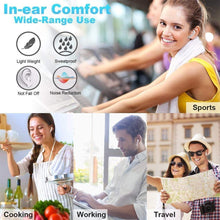 将图片加载到图库查看器,Luxury Modern STEVVEX Wireless Headphone Bluetooth 5.0 Earphone In-Ear Stereo Earbuds Sports Handsfree Headset Binaural call For Cell Phones