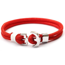 Load image into Gallery viewer, Amazing Multilayer Anchor Bracelets Charm Survival Rope Chain Fashion Jewelry Bracelet Men For Women Best Gift