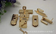Load image into Gallery viewer, 4 color Quality bag accessories women's handbag lockbutton horse bags lock bag hardware bag lock+Free shipping