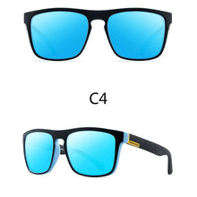 Load image into Gallery viewer, Men Polarized Sunglasses Vintage Anti-UV Driving Driver Black Eyewear Rectangle Shades Men Oculos masculino