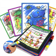 Load image into Gallery viewer, Coolplay Magic Water Drawing Book Coloring Book Painting Board Doodle Book in Drawing Toys Educational Toys