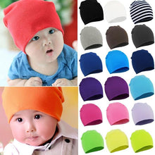 Load image into Gallery viewer, Fashion Kids Flexible Hats Toddler Kids Baby Boy Girl Infant Cotton Soft Warm Hat Beanies Cap For Outdoor Activities