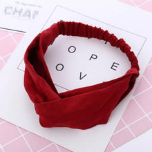 将图片加载到图库查看器,Cute Baby Girl Headbands Twisted Knotted Elastic Kids Hair Bands Turban Soft Children Head Bands for Baby Girls Hair Accessories