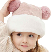 Load image into Gallery viewer, Modern New Kids Winter Hats Ears Girls Boys Children Warm Caps Scarf Set Baby Knitted Cute Cap For Winter For Boys and Girls