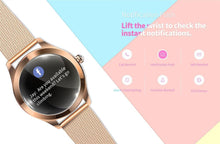 将图片加载到图库查看器,STEVVEX IP68 Waterproof Luxury Elegant Smart Watch For Women Lovely Bracelet Heart Rate Monitor Sleep Monitoring Smartwatch Connect