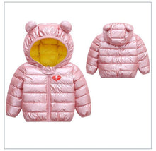 将图片加载到图库查看器,Infant Jacket 2020 Autumn Winter Baby Girls Jacket For Baby Coat Kids Warm Hooded Outerwear For Baby Boys Clothes Newborn Jacket