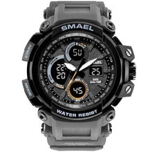 Load image into Gallery viewer, Red Modern Sport Waterproof 50M Men Watches With LED Digital Display In Military Armi Relogio Masculino Style