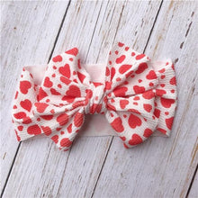 Load image into Gallery viewer, Infant Nylon Print Fabric Headband Baby Girl Headbands for Girls Bows Baby Turban Headwrap Newborn Hairband For Girls