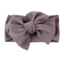 Load image into Gallery viewer, Modern Baby Headband Baby Headwear Accessories Big Knot Headbands Over Sized Bow For Baby Girls
