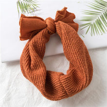 Load image into Gallery viewer, Modern Bowknot Baby Headband Elastic Turban Baby Girl Headbands Baby Girls Bow