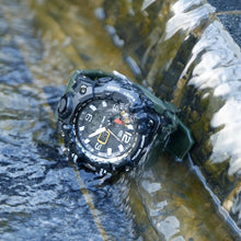 将图片加载到图库查看器,Popular Men Military Army Mens Watch With Led Digital Display Analog Automatic Watch for Men and Woman Sport watch