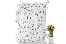 Load image into Gallery viewer, Muslin 100% Cotton Baby Swaddles Soft Newborn Blankets Bath Gauze Infant Wrap Sleep sack Stroller .