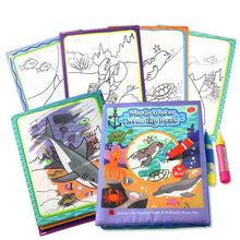 Load image into Gallery viewer, Coolplay Magic Water Drawing Book Coloring Book Painting Board Doodle Book in Drawing Toys Educational Toys