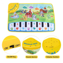 Load image into Gallery viewer, Baby Music Play Carpet Mat Children Kid Crawling Piano Carpet Educational Musical Toy Kids Touch Paly For Kids