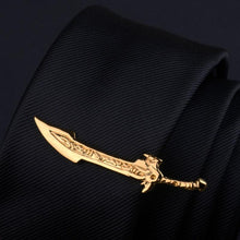 将图片加载到图库查看器,Creative Metal Necktie Bar Formal Shirt Classic Men Tie Clips Elegant Fashion Formal Professional Simple Tie Bar Clips Beautiful Designs Wedding Ceremony Gold Tie Pin Unisex Party Gifts Fashion Tie Clips