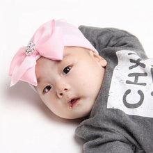 Load image into Gallery viewer, Cute Newest Newborn Baby Girl Comfy Bowknot Cap Elegant Beanie Design Fashionable Babies Hat
