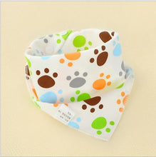Load image into Gallery viewer, Infant Kids Baby Unisex Feeding Saliva Towel Dribble Triangle Bandana Bibs Burp Cloths Baby Gifts