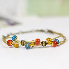 将图片加载到图库查看器,Hand made small pure fresh women's ceramic creative DIY bracelet small adorn article bracelets for women female gift #5213