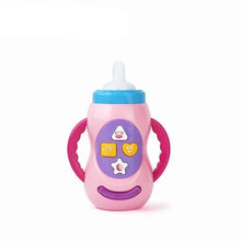 将图片加载到图库查看器,Baby Simulation Milk Bottle Toy LED Flashing Baby Bottle With Sound and Light Toys For Baby