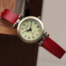 Load image into Gallery viewer, New Fashion Hot-selling Leather Female Watch Vintage Watch Women Dress Watches For Women and Girls