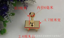 Load image into Gallery viewer, 4 color Quality bag accessories women's handbag lockbutton horse bags lock bag hardware bag lock+Free shipping