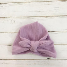 Load image into Gallery viewer, Handmade Baby Hats Rabbit Ears for Infant Children Baby Girls Boho Hat Beanie Scarf Turban Head Wrap Cap For Girls Baby