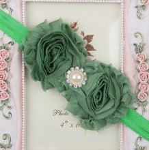 Load image into Gallery viewer, Handmade Flower Newborn Headwear Head Wrap Band Hairband Gift Toddlers For Baby Girls