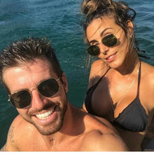 Load image into Gallery viewer, Unisex Woman and Man Vintage Retro and Modern Sunglasses Square Metal Frame Sunglasses Pilot Mirror Classic With UV400 Protection