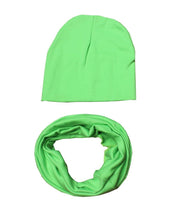 Load image into Gallery viewer, Baby Boys & Girls Cap Cotton Scarf Beanie Infant Knitted For Toddlers Children Set For Baby Kids
