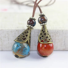 将图片加载到图库查看器,Miredo jewelry wholesale bronze hollow out necklaces women's mothers gift necklace pendant free shipping #1125
