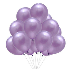 Load image into Gallery viewer, Luxury Shiny 20pcs Happy Birthday Party Balloons In Several colors Latex Balloon Birthday Party Decorations Kids toy Wedding Baby Shower Air globos