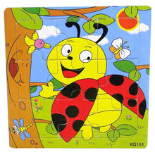 将图片加载到图库查看器,1 Pcs Animal Wooden Puzzles For Children In Wooden 3D Mosaic Puzzles Kids Educational Toys Design For Baby Birthday Gifts