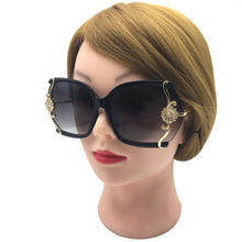 将图片加载到图库查看器,Luxury Brand New Women Sunglasses with Fine Lace and Rhinestone Decoration Semi-Rimless Frame Travel Sun Glasses Ladies Eyewear