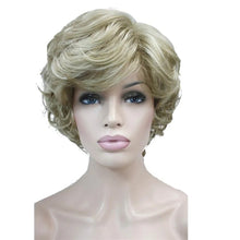 Load image into Gallery viewer, StrongBeauty Women's Wigs Black/Brown Natural Short Curly Hair Synthetic Full Wig 18 Color