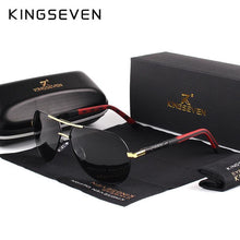 Load image into Gallery viewer, Summer Luxury Aluminum Magnesium Men's Retro Aviation Popular Sunglasses Polarized Men Mirror Glasses oculos Eyewear Accessories For Men