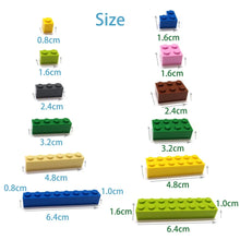 Load image into Gallery viewer, 600pcs DIY Building Blocks Thin Figures Bricks Lamp 12Colors Educational Creative Size Compatible With 4037 Toys for Children