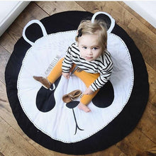 Load image into Gallery viewer, Baby Kids Play Mat Cotton Game Mat Room Floor Round Carpet Rug Children Tent Camp Mat Baby Yym Kids