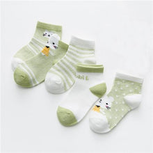 Load image into Gallery viewer, 5 Pairs Infant Mesh Thin Cotton Socks For Newborn Baby Girls And Boy Clothes Accessories
