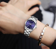 Load image into Gallery viewer, New STEVVEX Women Luxury Rhinestone Stainless Steel Quartz Watches Ladies Business Watch WIth Japanese Quartz Movement For Women and Girls