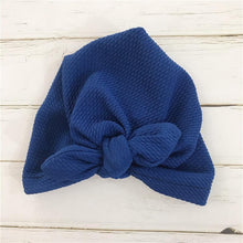 Load image into Gallery viewer, Handmade Baby Hats Rabbit Ears for Infant Children Baby Girls Boho Hat Beanie Scarf Turban Head Wrap Cap For Girls Baby