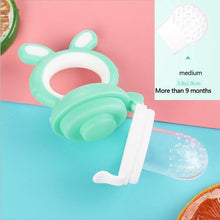 Load image into Gallery viewer, Modern NEW Baby Fresh Food Nibbler Pacifiers Feeder for Kids Fruit Feeding Nipple Safe Supplies Nipple Teat Pacifier For Baby and Kids
