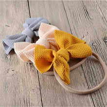 将图片加载到图库查看器,Headband Bow Girl Headbands Nylon Elastic Hair Accessories Photography Props For Baby Girls In Elegant Design